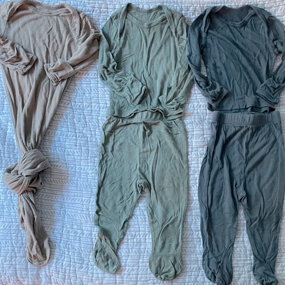 Solly Baby Matching Set and Gown - Lot of 5 Unisex Pieces
